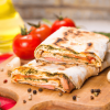 Shawarma Tortilla Meat Sandwich